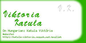 viktoria katula business card